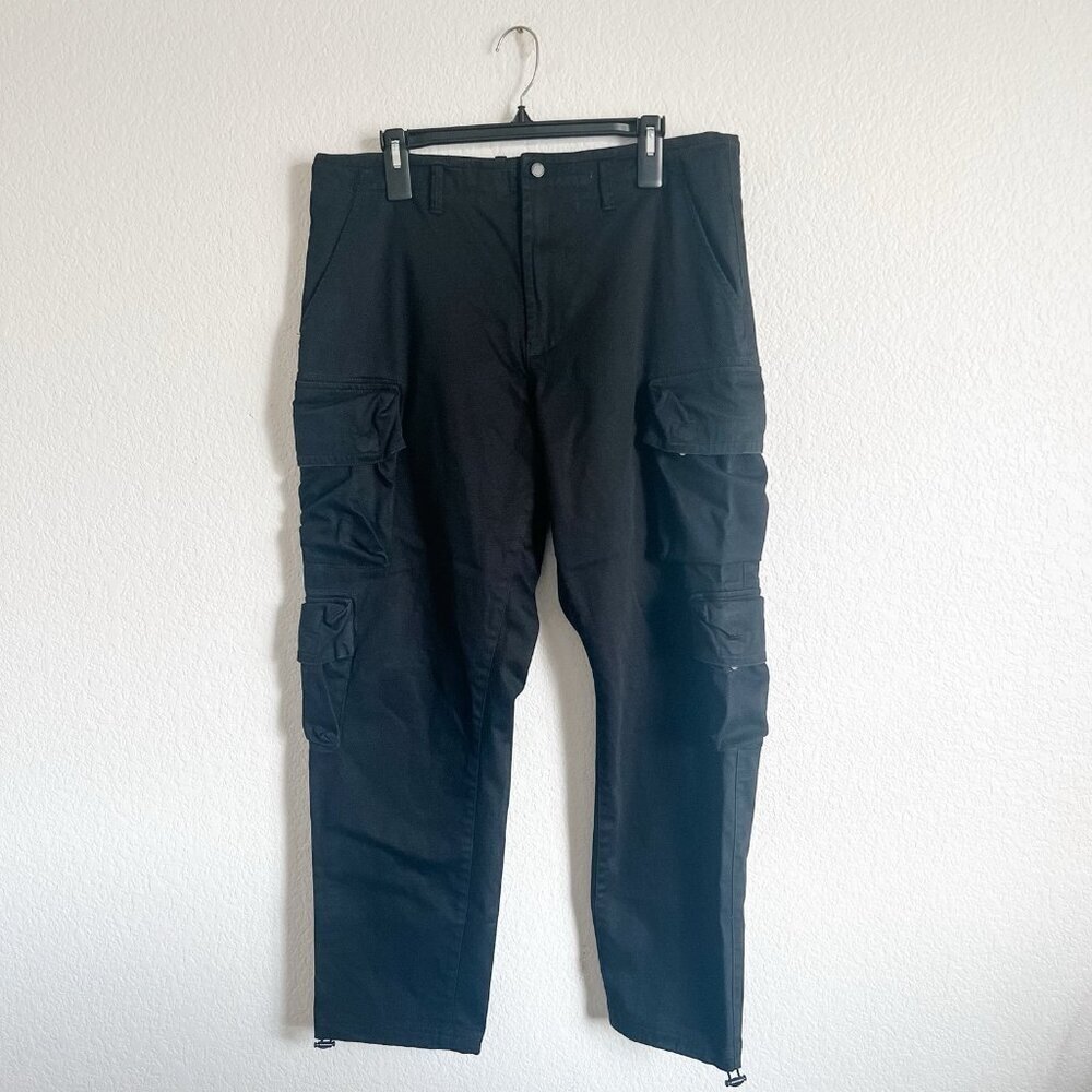 Feature Men’s 34 Black Utility Cargo Pants